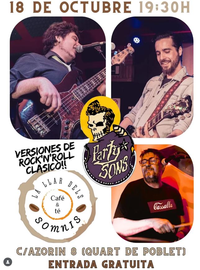 The Party Sons en La Llar Dels Somnis